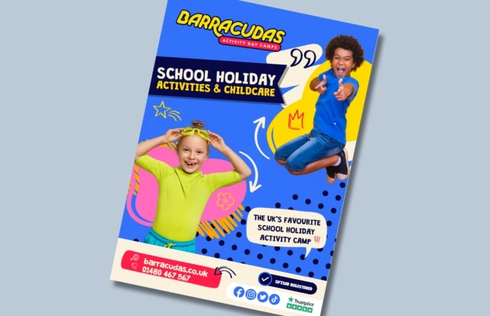 Download Barracudas school holiday camp brochure