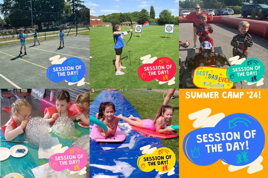 Barracudas holiday club session of the day from 29th July to 2nd August 2024