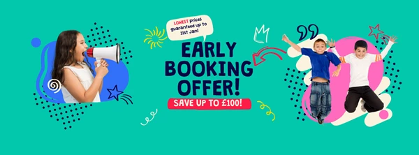 Ealy booking offer on 2025 school holiday clubs