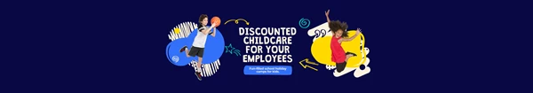 Discounted school holiday childcare for employees